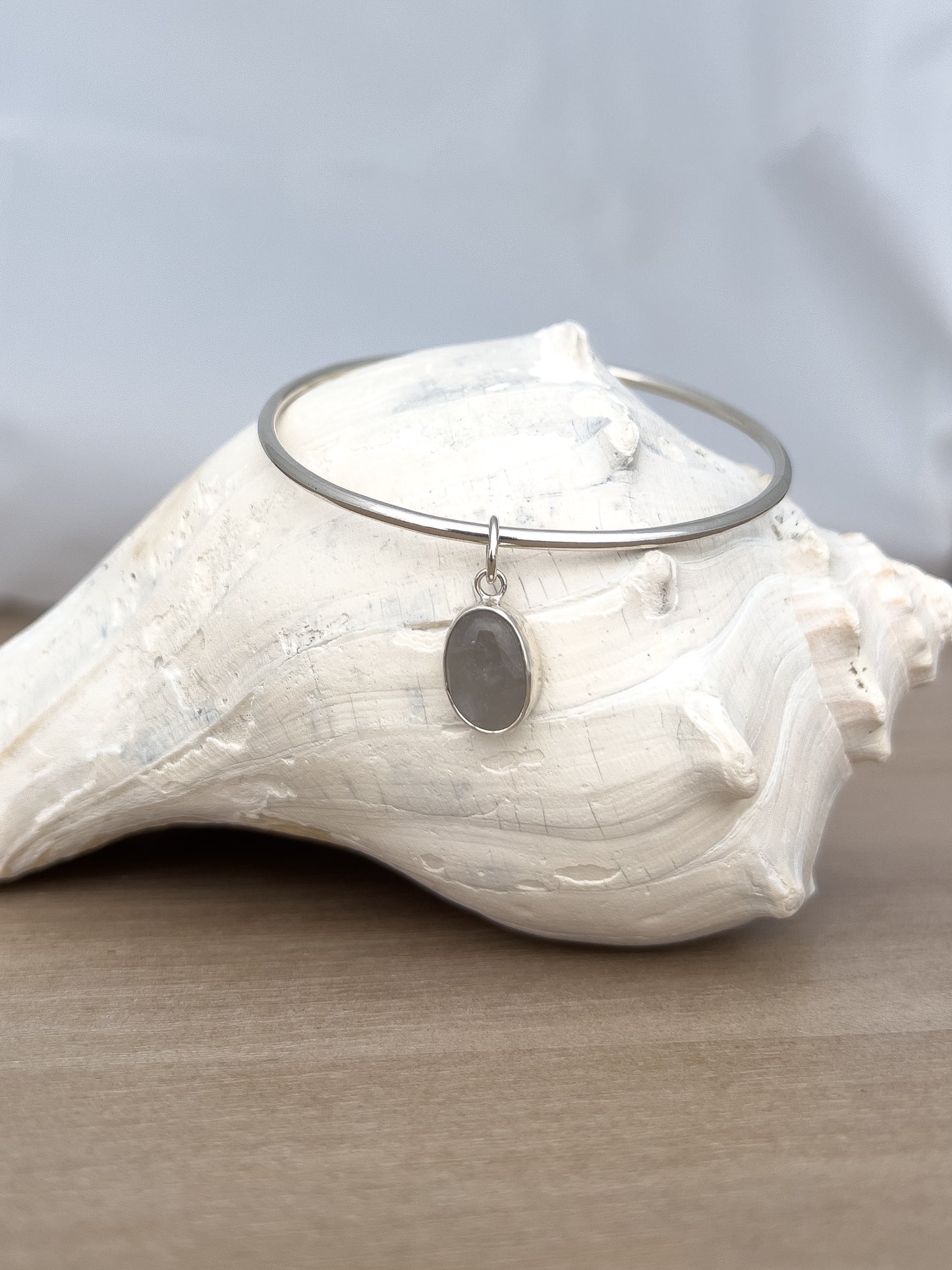 Sea Pebble Bangle size 7