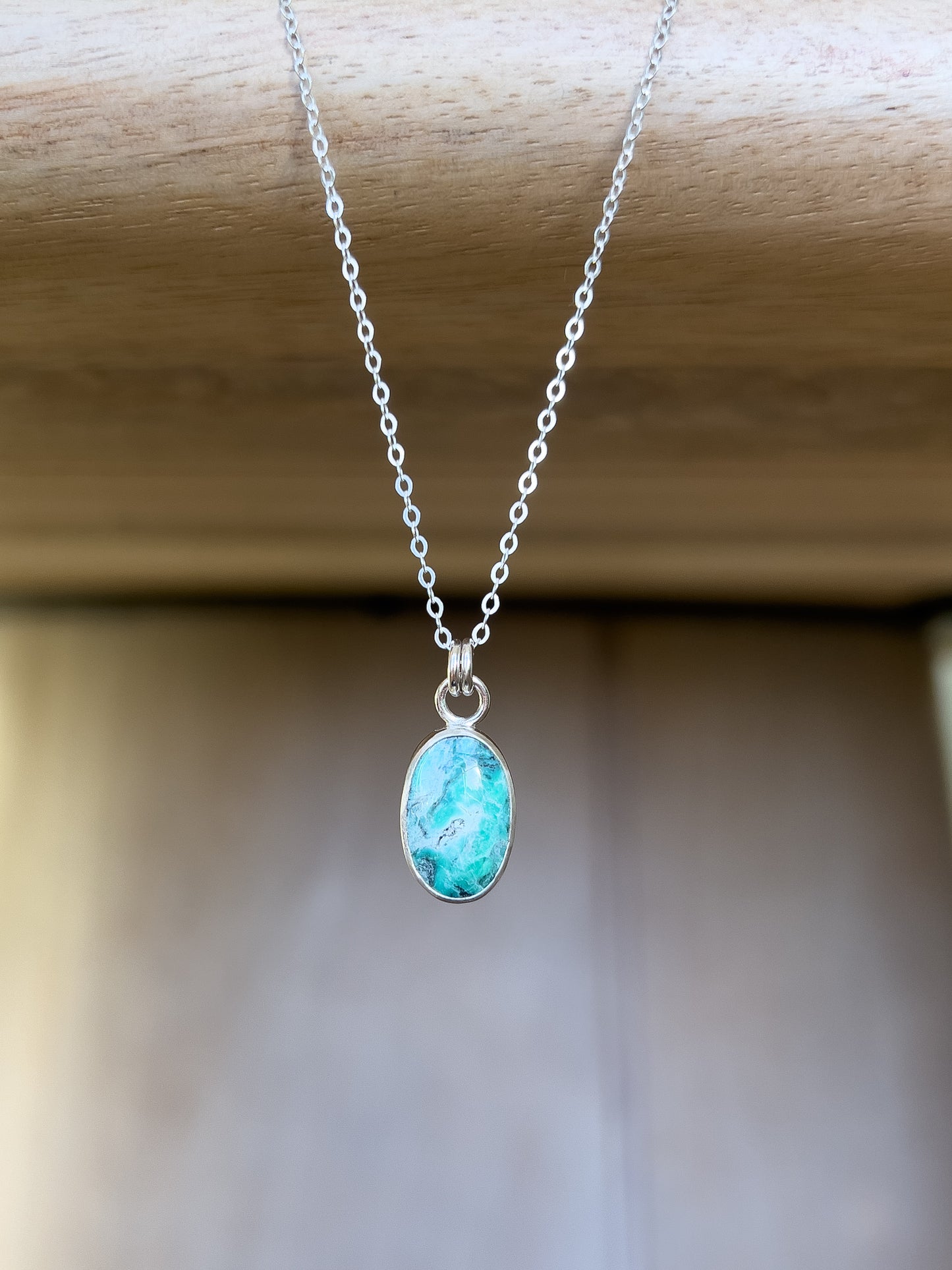 Variscite Oval Necklace