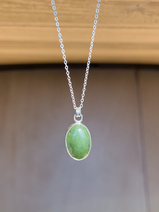 Jade Pendant Necklace