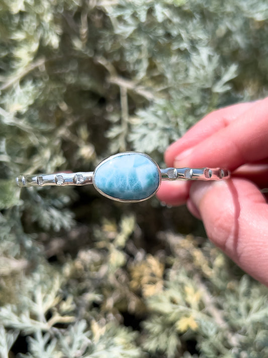 Larimar Cuff Bracelet