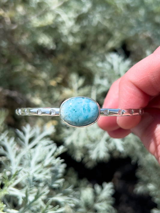 Larimar Cuff Bracelet