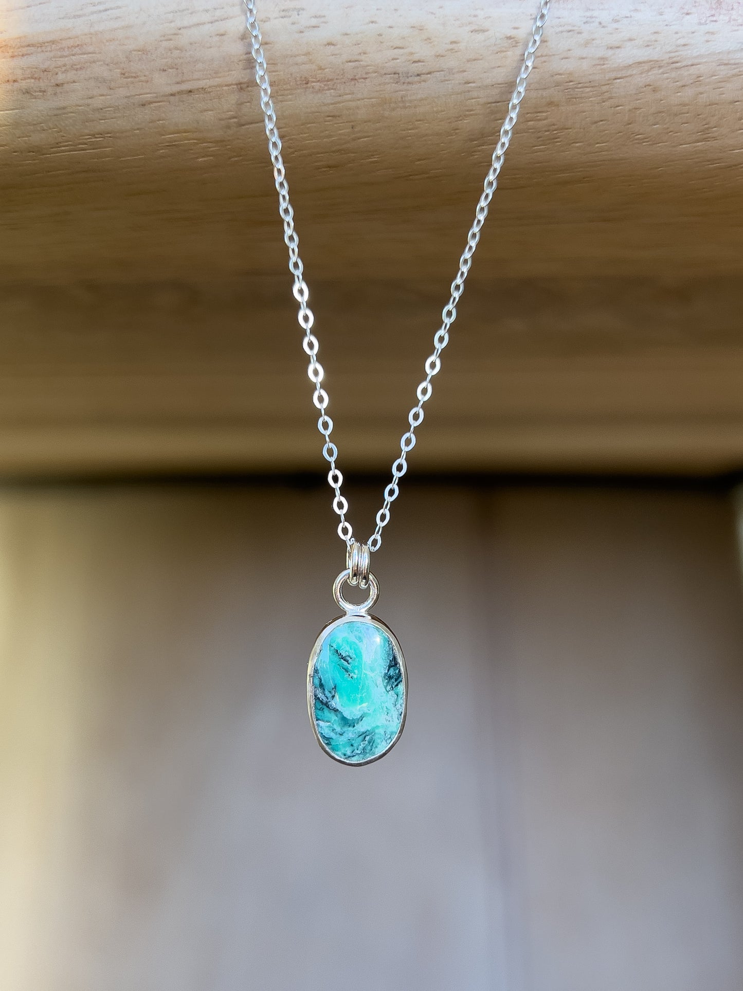 Variscite Oval Necklace