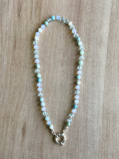 Beaded Gemstone Necklace