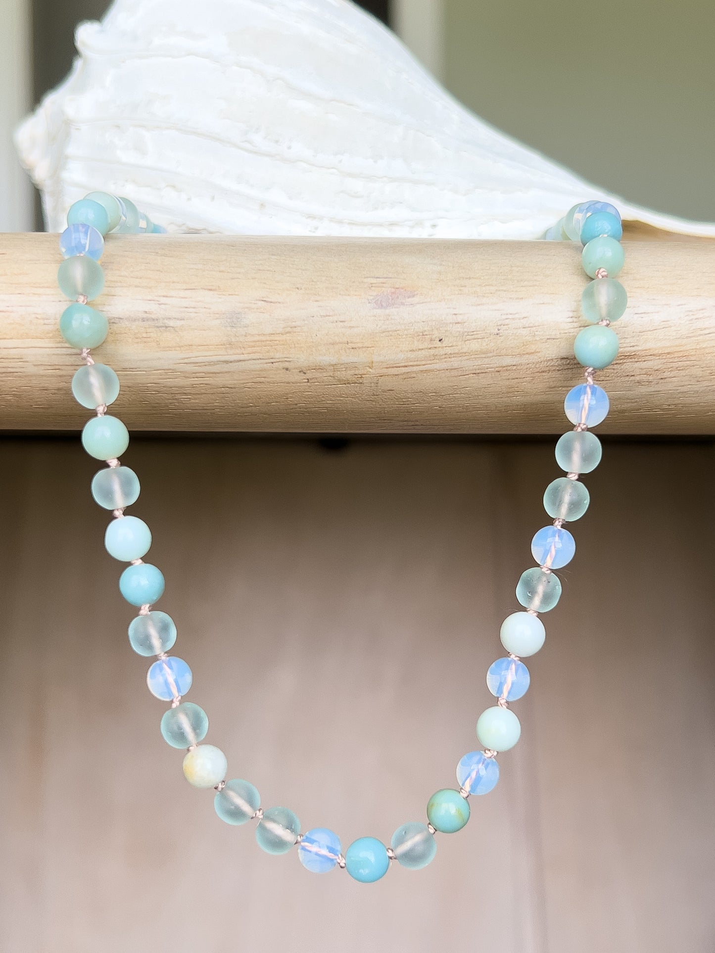 Beaded Gemstone Necklace